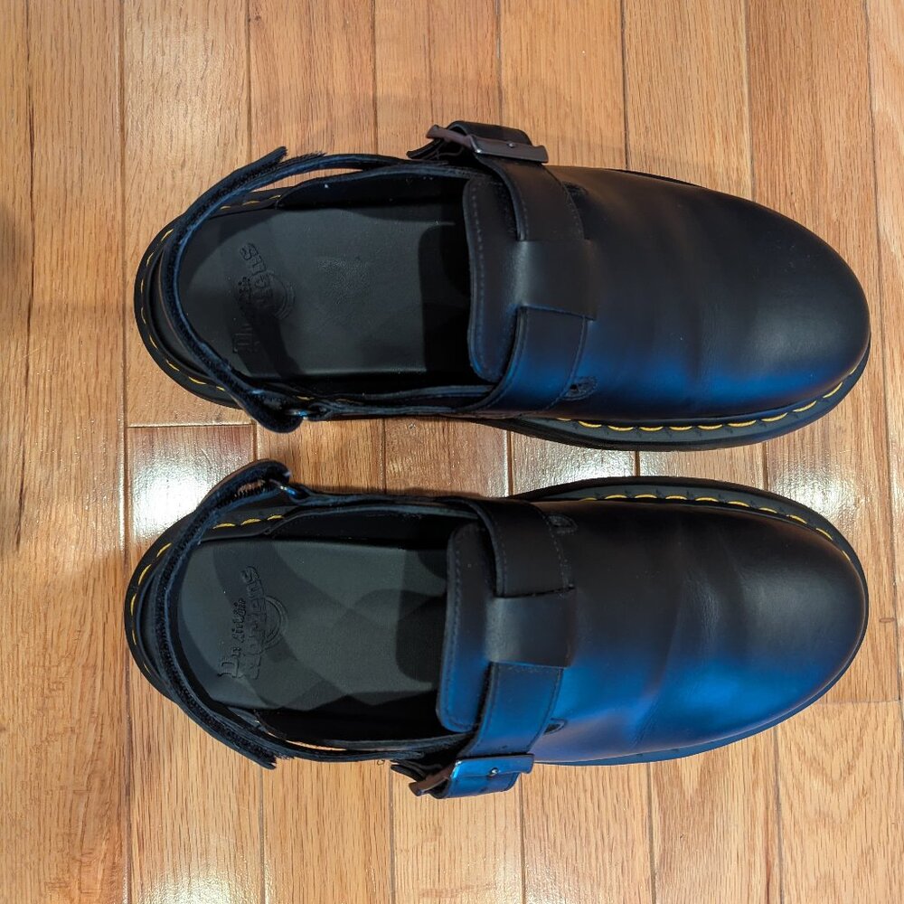 Dr. Martens Jorge II slingback mules leather. Men's size US 10.